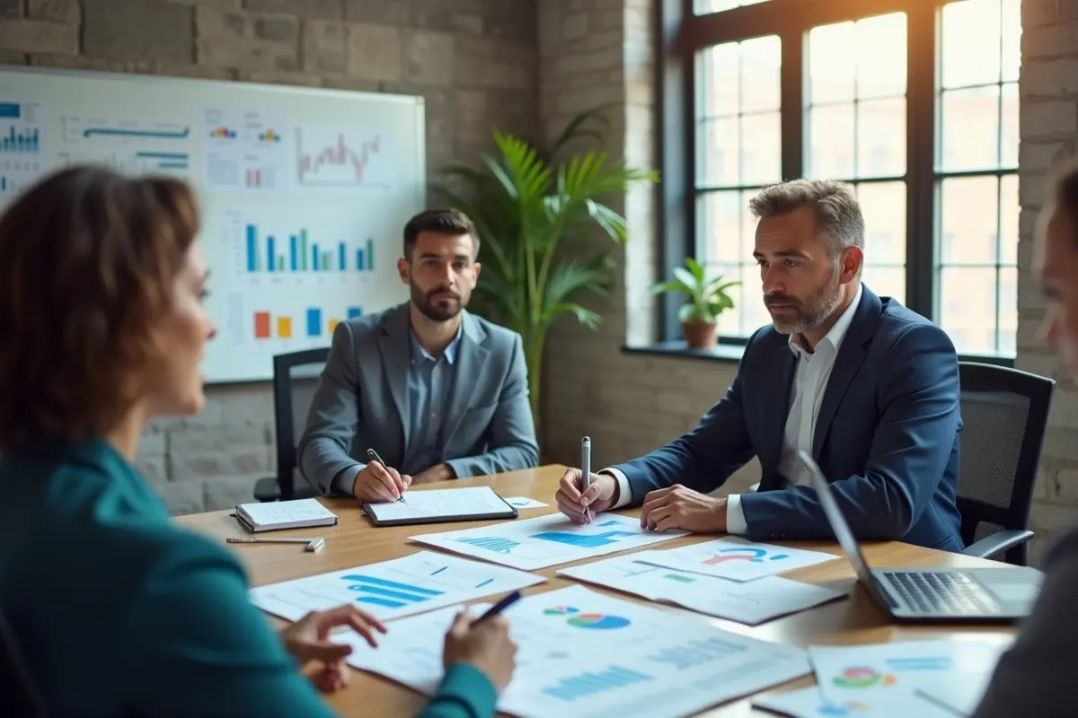 business owner accelerating operations to keep business running efficiently