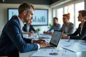 business owner evaluating key qualities when selecting reliable finance team