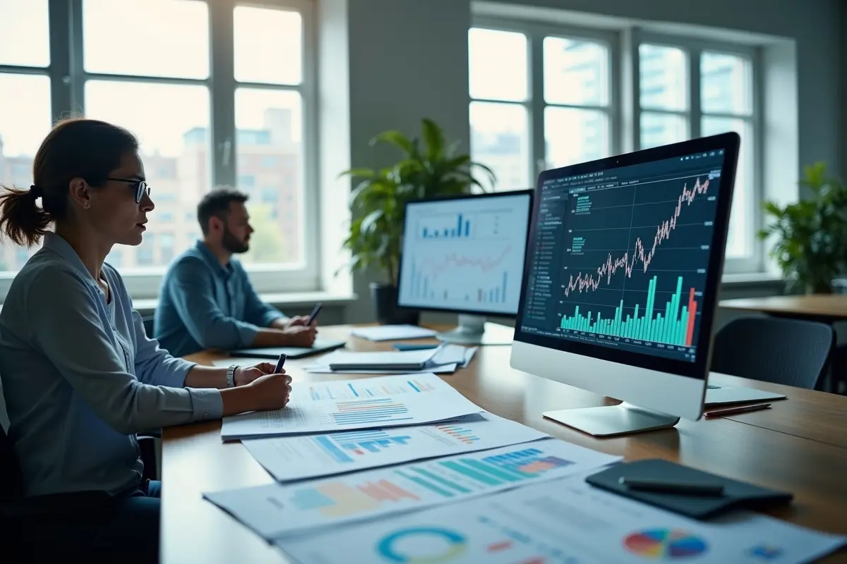 professional reviewing smart financial strategies to maintain long-term stability