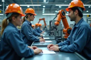 machines redefining human roles rather than replacing workers