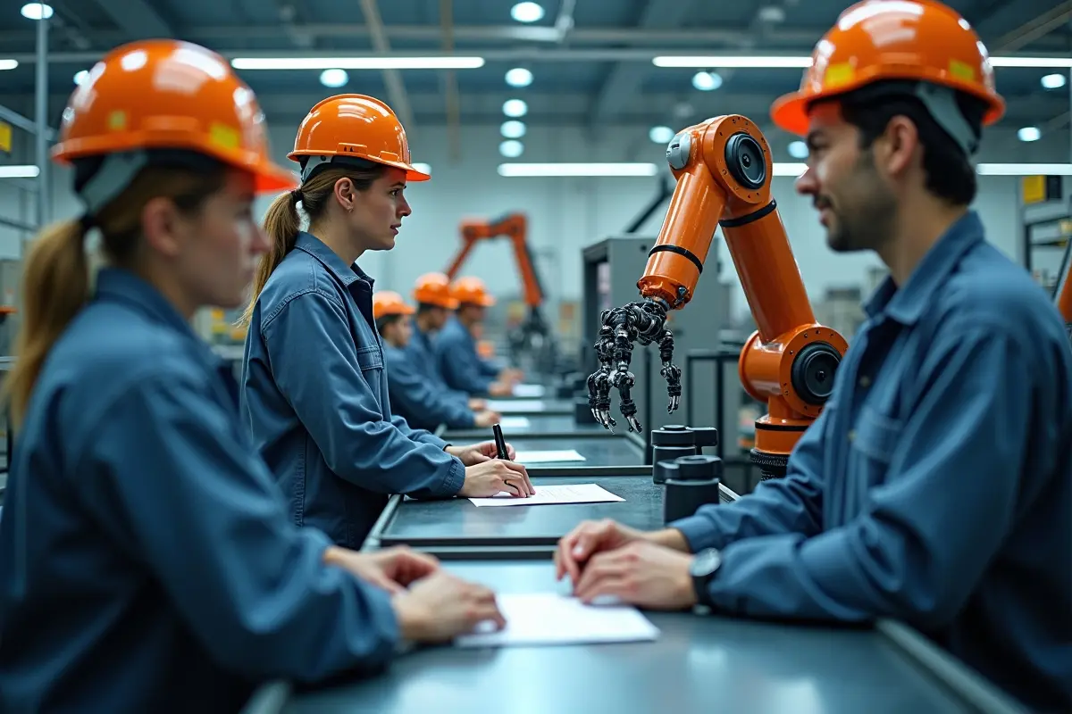 machines redefining human roles rather than replacing workers