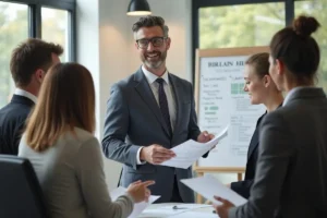 business owner using effective hiring strategies to build strong teams
